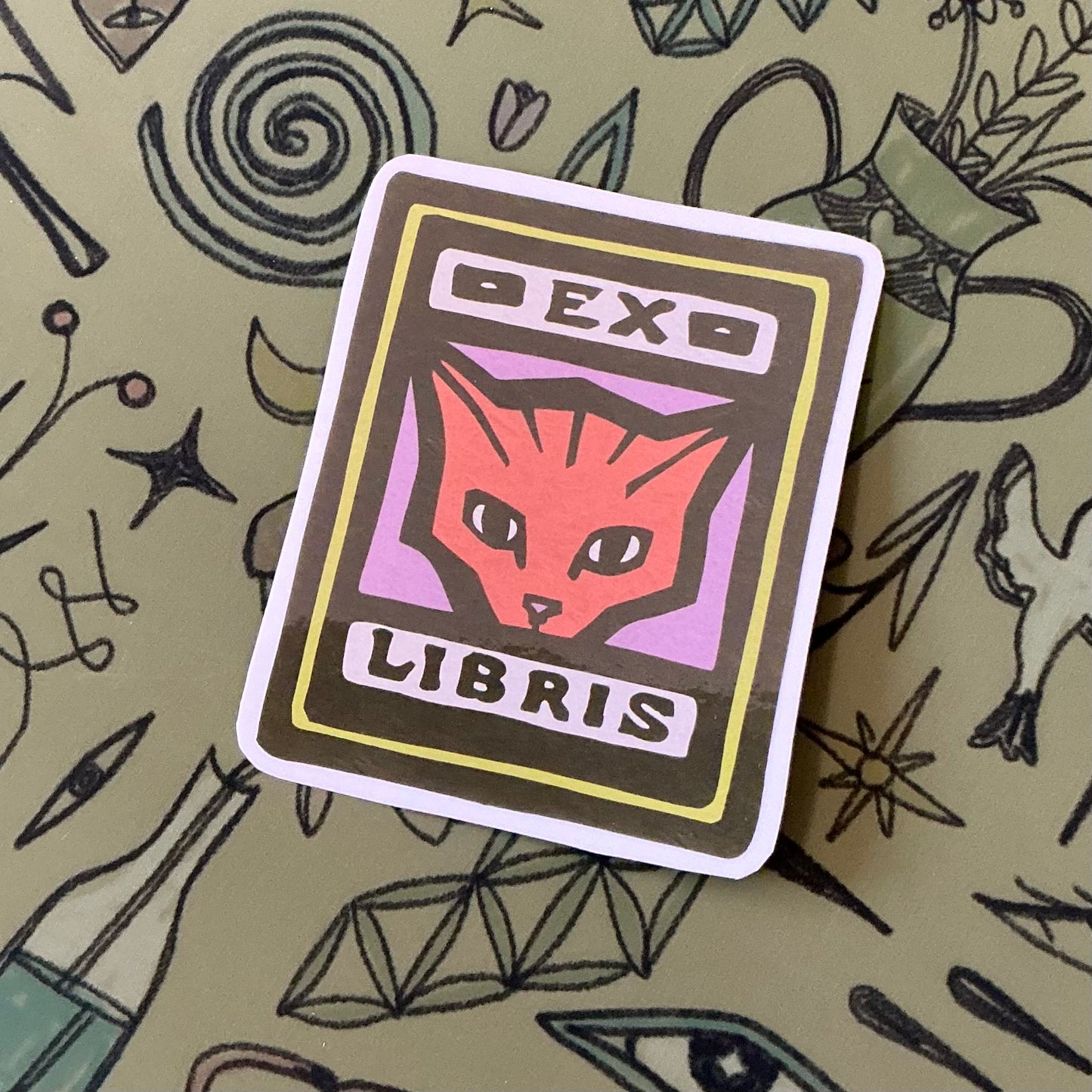 ex libris sticker