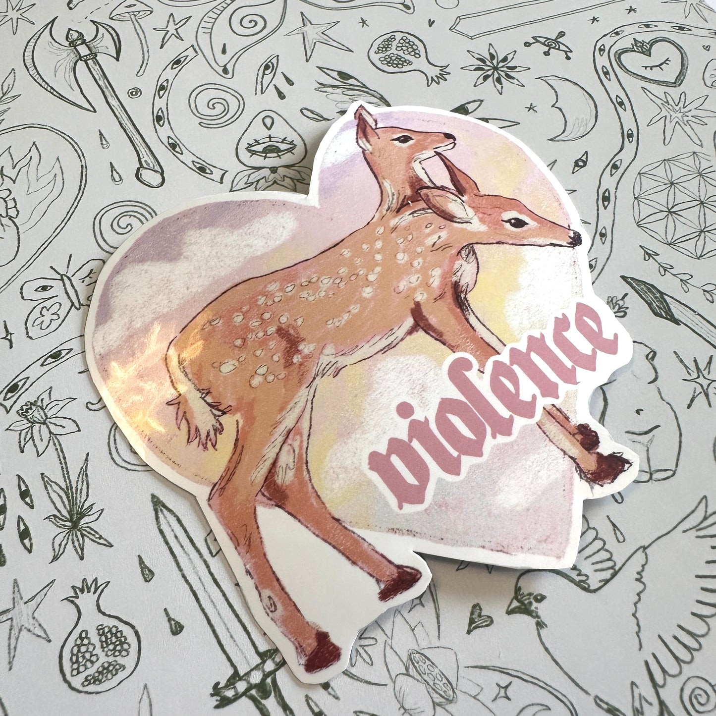 violence sticker