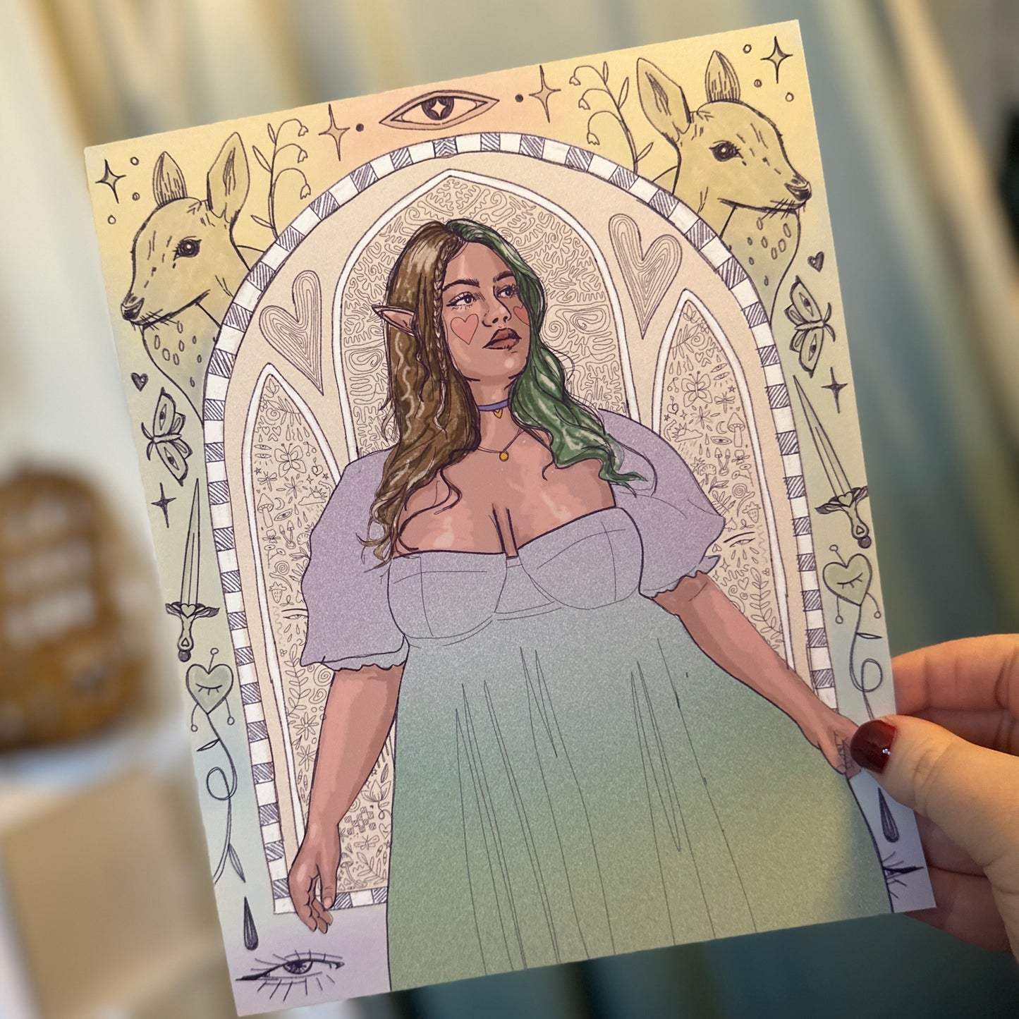 fawn print