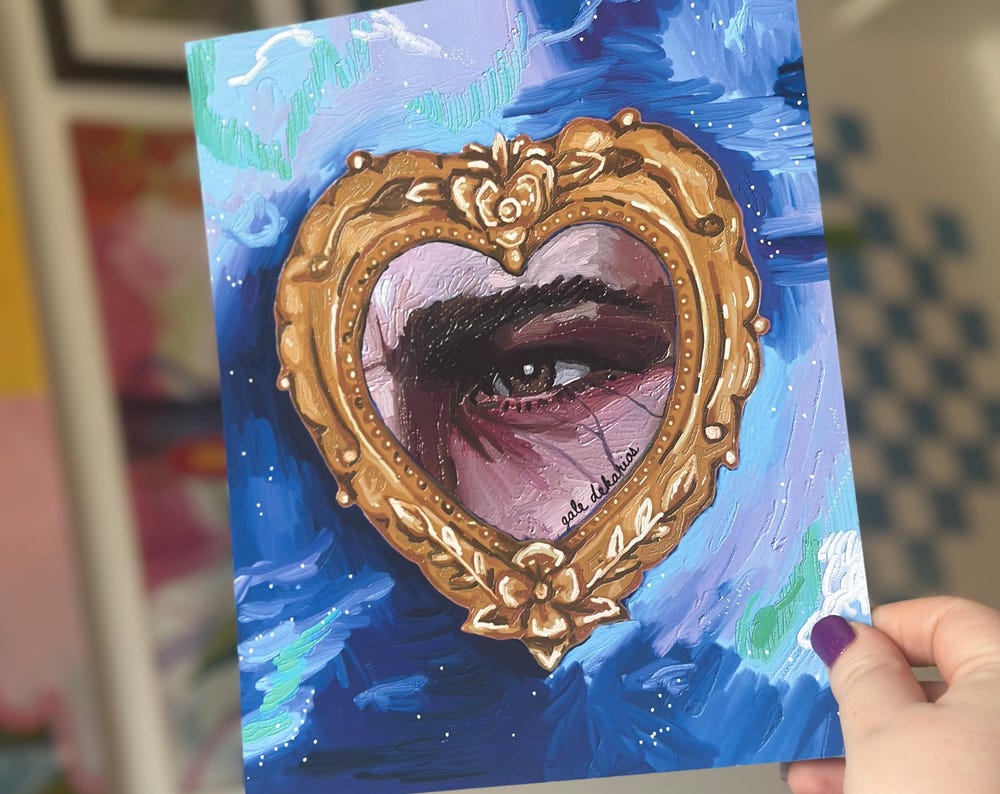 Gale Dekarios - Lover's Eye | Baldur's Gate 3 Fanart Print